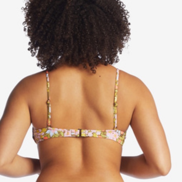 Billabong Bring On The Bliss Bralette Ruched Bikini Top XL - Picture 6 of 6
